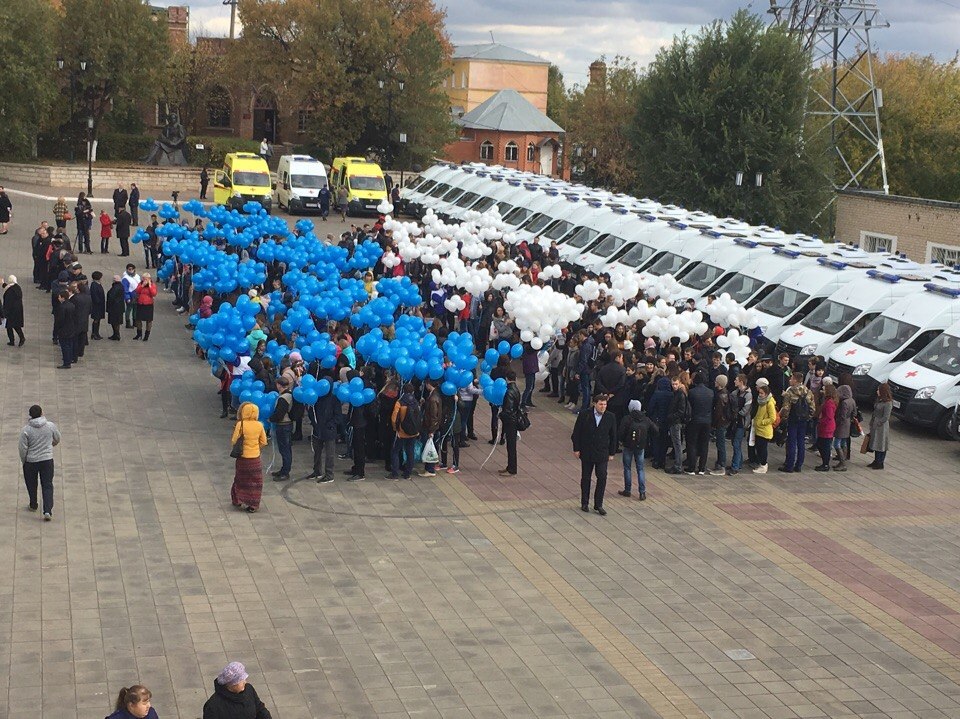 14 октября в Оренбургскую область поступила партия машин скорой медицинской помощи