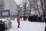 Акция, посвящённая Дню Российского студенчества