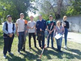 ПХ-108, ПХ-109 проходят учебную (геодезическую) практику