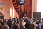 Встреча студентов и преподавателей с представителем космического центра «Южный» космодрома «Байконур»