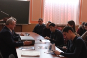 Встреча студентов и преподавателей с представителем космического центра «Южный» космодрома «Байконур»