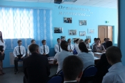 Встреча железнодорожников