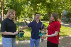 Брось сигарету. Возьми конфету!
