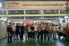 Студенты ОТЖТ познакомились с работой Оренбургского локомотиворемонтного завода