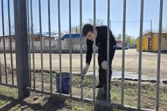 Субботник в ОрИПС