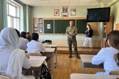 Встреча с участниками боевых действий прошла в медицинском колледже ОрИПС