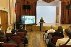 Встреча студентов ОТЖТ с Александром Павловичем Липинским