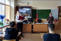 В преддверии Дня защитника Отечества в Оренбургском техникуме железнодорожного транспорта состоялся ряд значимых мероприятий