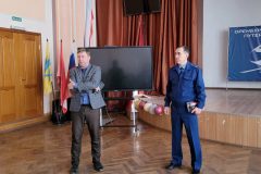 В Оренбургском техникуме железнодорожного транспорта ОрИПС выступил с лекцией заместитель главного транспортного прокурора Руслан Валерьевич Калашников