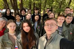 Субботник на территории санатория «Дубовая роща»