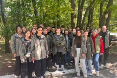 Субботник на территории санатория «Дубовая роща»