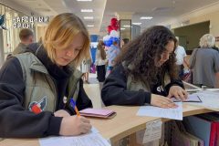 Студенты ОрИПС приняли участие в патриотической акции «Победа – у нас в крови»