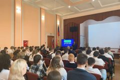 Лектор общества «Знание» для студентов ОрИПС провёл лекцию о патриотизме